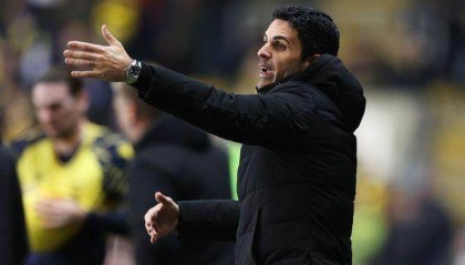 爱游戏在线-阿尔特塔：阿森纳踢得很有耐心 维埃拉改变了比赛